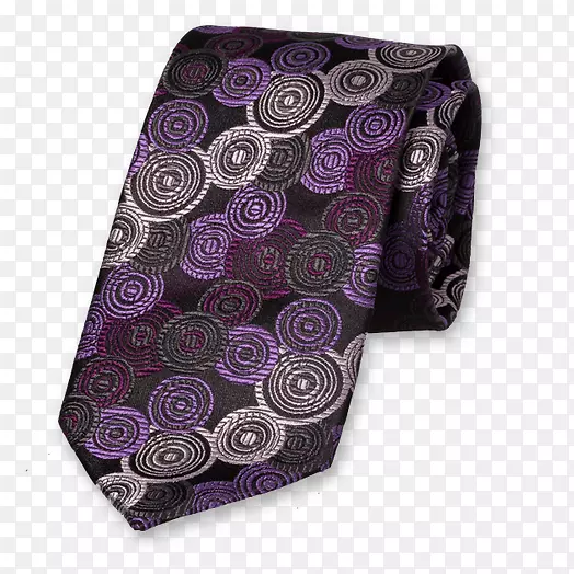 领带丝绸紫罗兰缎紫色领带