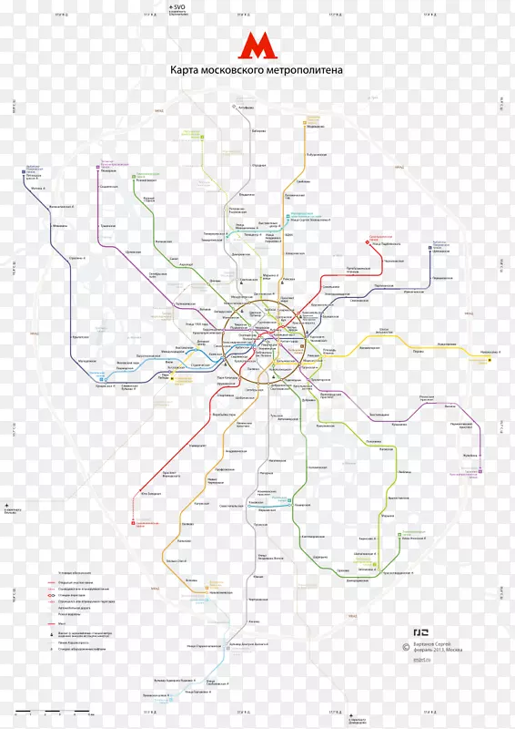 画线点-莫斯科地铁