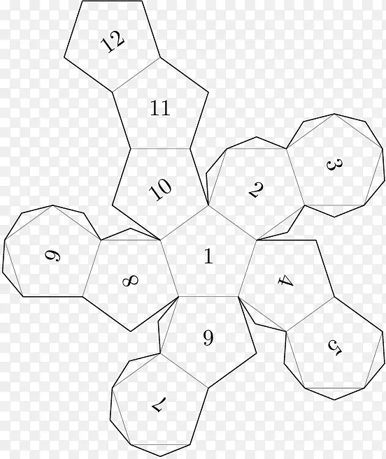 小星化十二面体净正则十二面体立方体