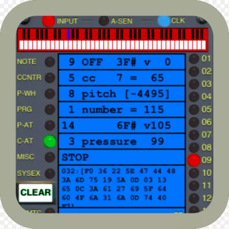 微控制器电子测量仪器电子乐器字体