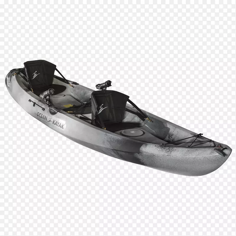 海洋皮划艇马利布两只XL钓鱼船划桨
