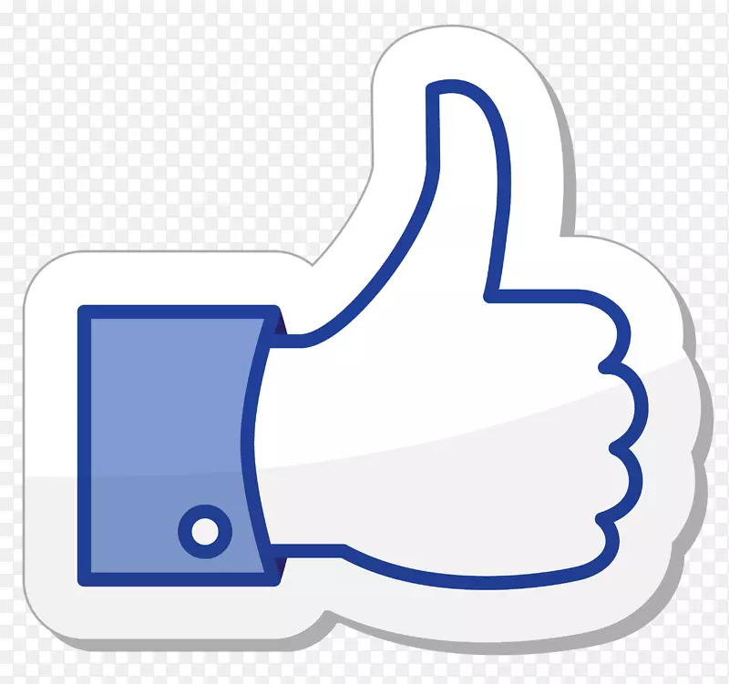 拇指信号facebook像按钮电脑图标-facebook