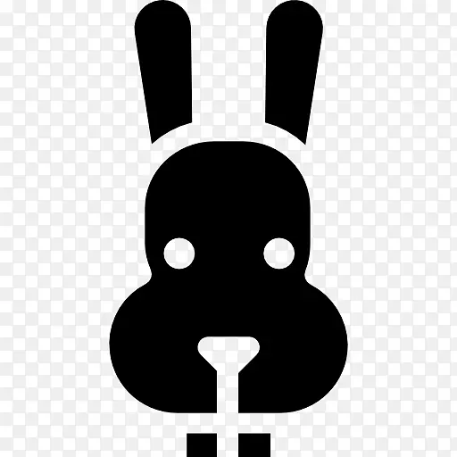 兔子电脑图标动物剪贴画-兔子