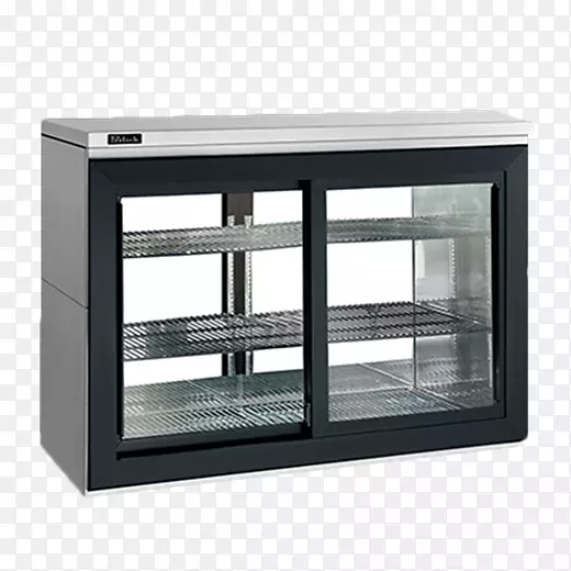 家用电器冰箱滑动玻璃门滑动门冰箱