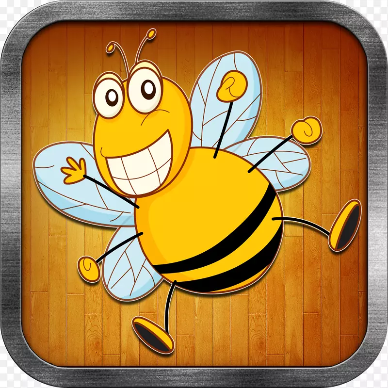 蜜蜂脊椎动物卡通-蜜蜂