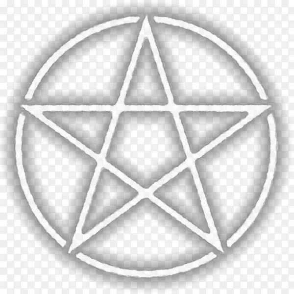 五角星Wicca巫术护身符