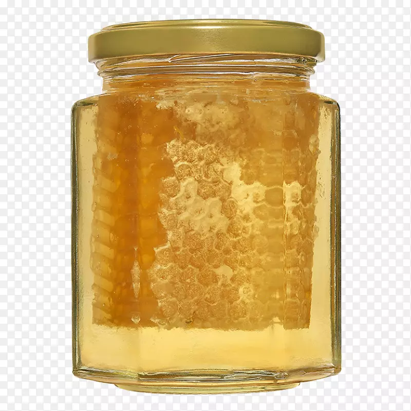 蜂巢食品罐果酱-蜂蜜