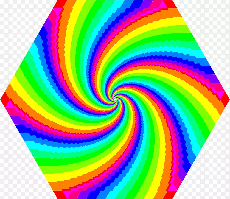 电脑图标剪贴画彩色漩涡