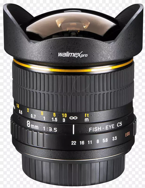 鱼眼镜头三阳8mm f/3.5鱼眼cs ii佳能透镜安装佳能x s镜头安装相机镜头照相机镜头