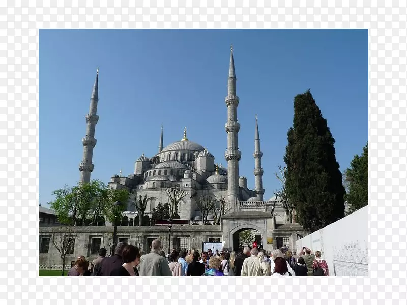 苏丹艾哈迈德清真寺拜占庭建筑拜占庭帝国历史遗址-伊斯坦布尔城