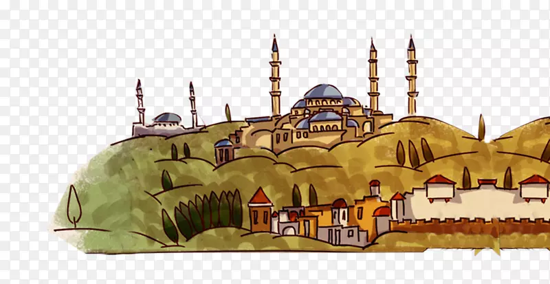 土耳其拜占庭帝国拜占庭建筑崇拜城伊斯坦布尔城