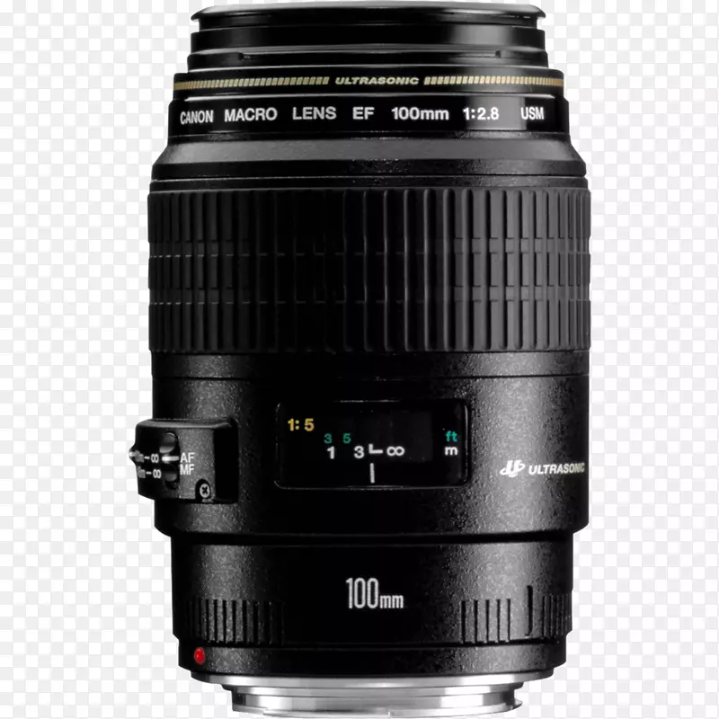 佳能EF镜头安装佳能100 mm镜头佳能s 60 mm f/2.8宏USM镜头佳能x 100 mm f/2.8宏USM相机镜头-照相机镜头