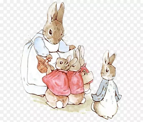 彼得兔子书的故事-兔子水彩画的故事
