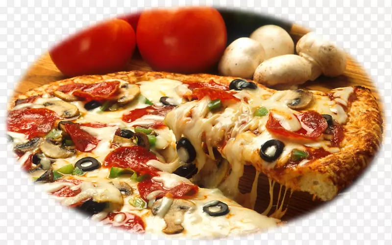 比萨饼厨师提供意大利料理餐厅-比萨饼