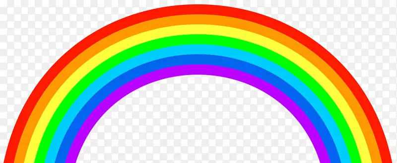 彩虹电脑图标剪辑艺术-彩虹