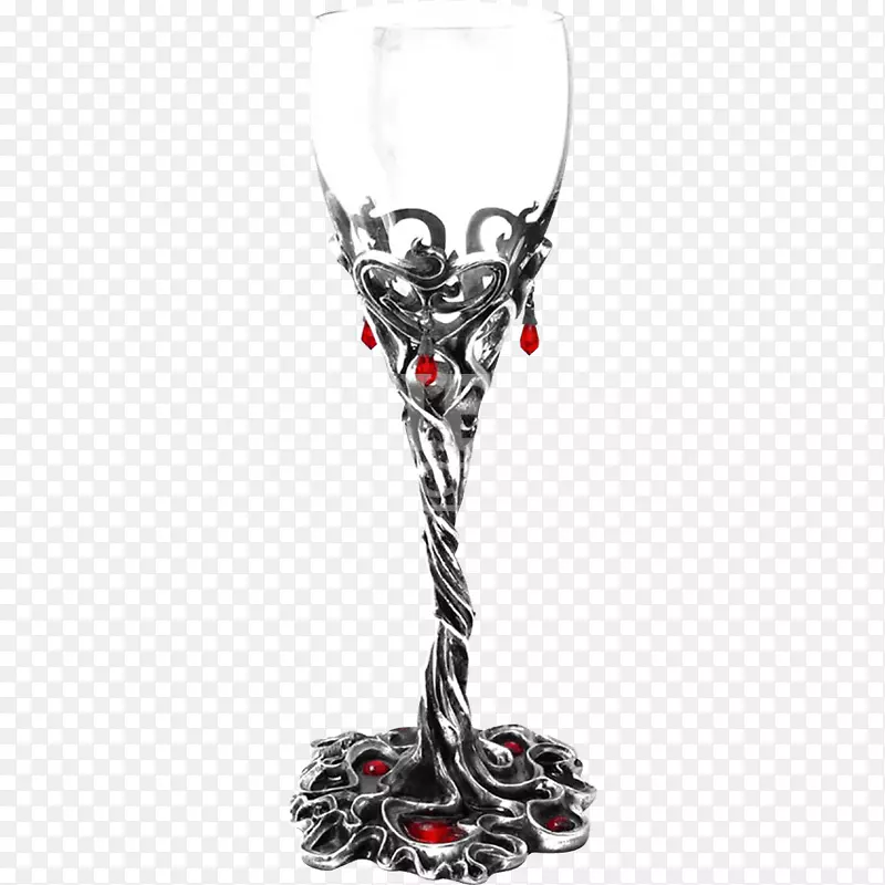 圣杯哥特亚文化葡萄酒杯