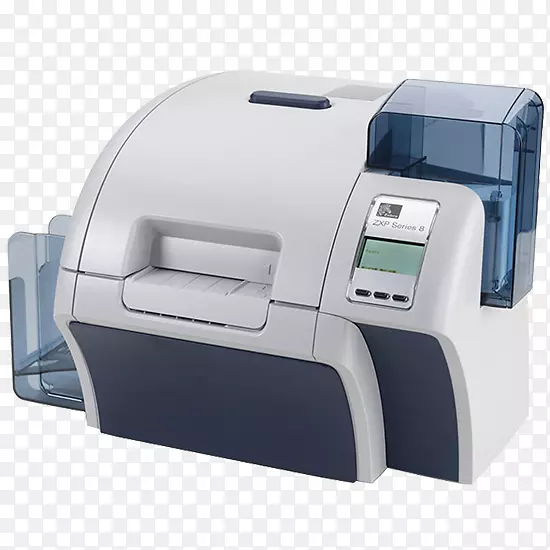 印卡机zebra zxp系列8打印斑马技术.复印机