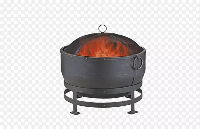 火坑木炉室外壁炉-火