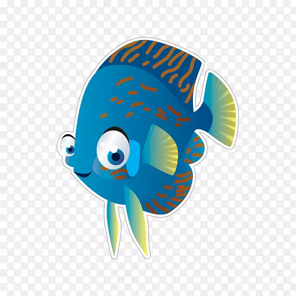 热带鱼贴胶鱼