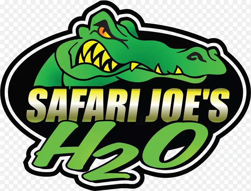 Safari Joe的H2O水徽标网页浏览器-Safari