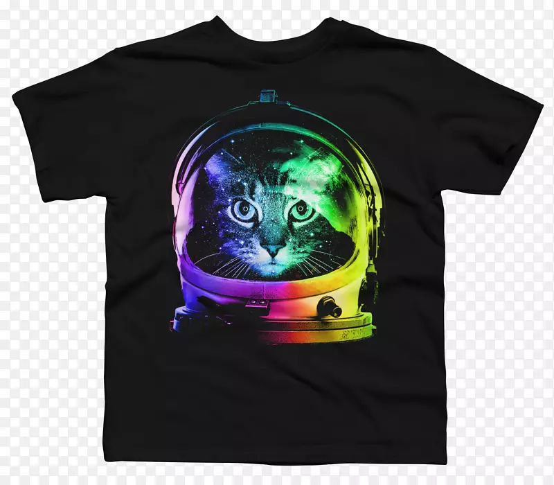 t恤，猫服，太空服，t恤