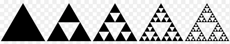 Sierpinski三角形分形Sierpinski地毯Pascal三角数学-数学