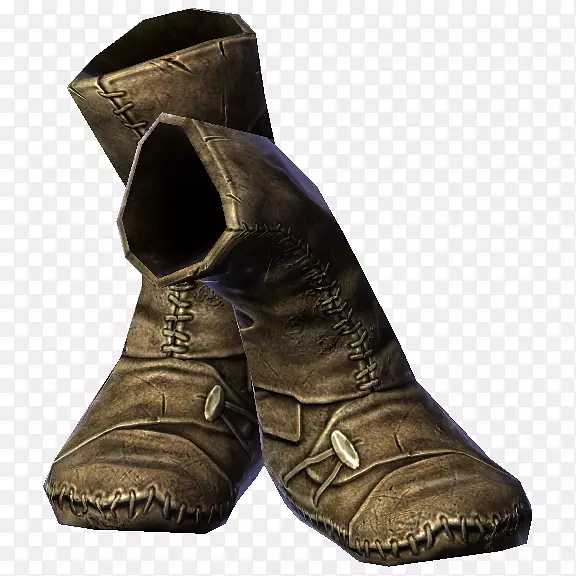 老卷轴v：天边-龙出生的牛仔靴，wiki服装-靴子
