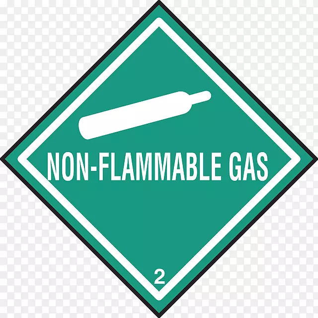 危险货物危险符号气体可燃性和易燃性标签.符号