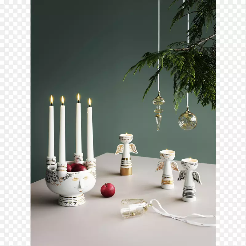 圣诞花环蜡烛设计师-圣诞节