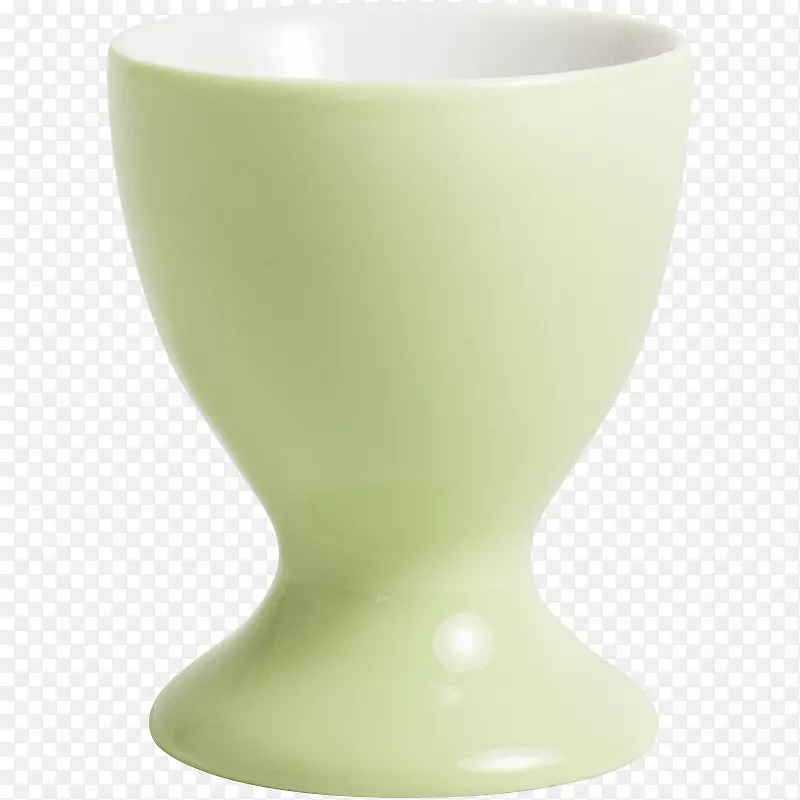 青葱蛋杯陶瓷彩色杯