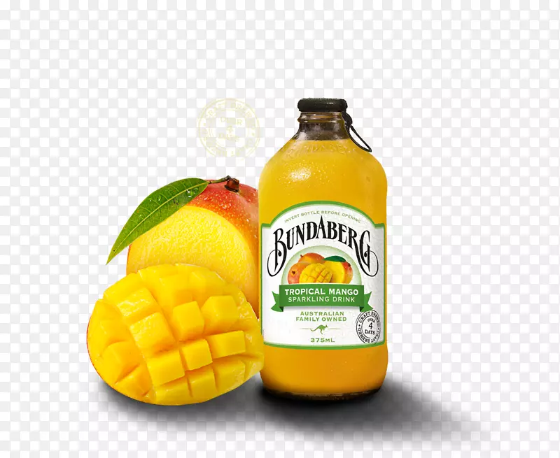 橙汁饮料Bundaberg酿造的饮料汽水柠檬汁柠檬酸橙和苦味柠檬水