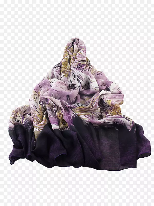 围巾服装披肩高跟鞋大衣紫色围巾