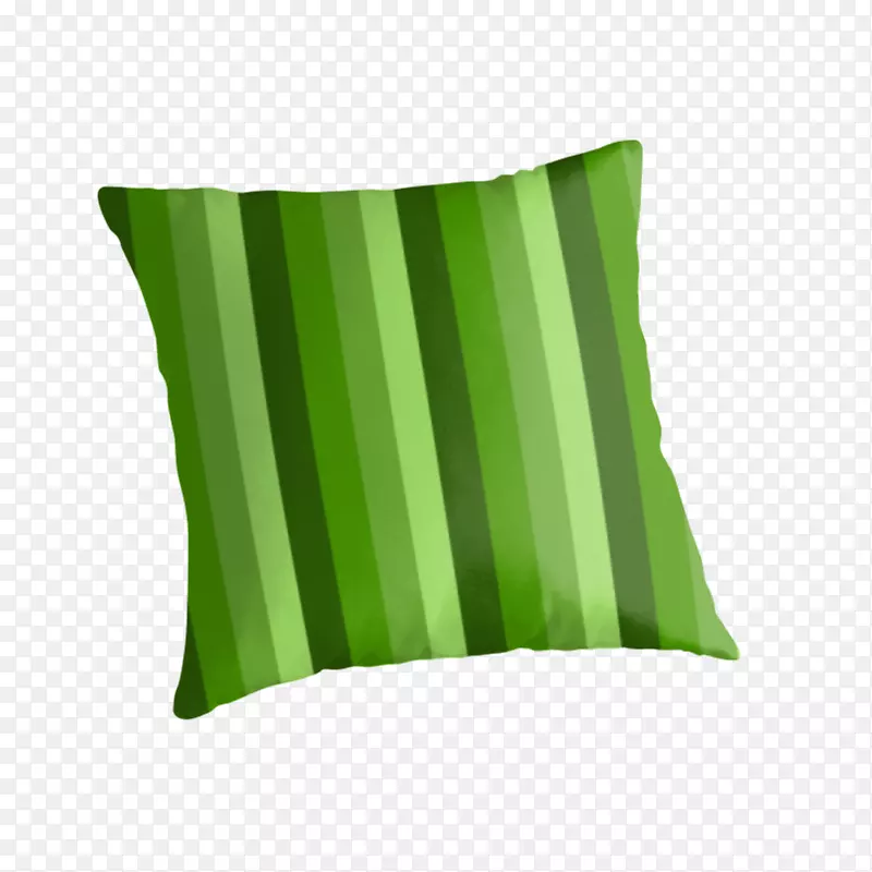 投掷枕头垫长方形-绿色枕头