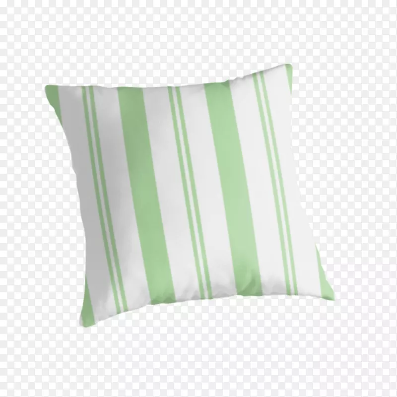 投掷枕头垫-绿色枕头