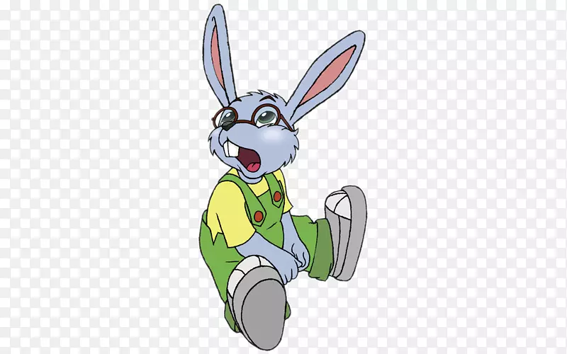 汉堡王炸薯条兔子复活节兔子Tiji卡通-森林朋友