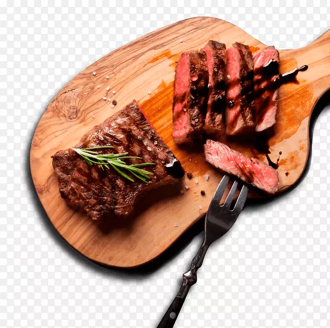 阿萨多平铁牛排，烤牛肉，鹿肉