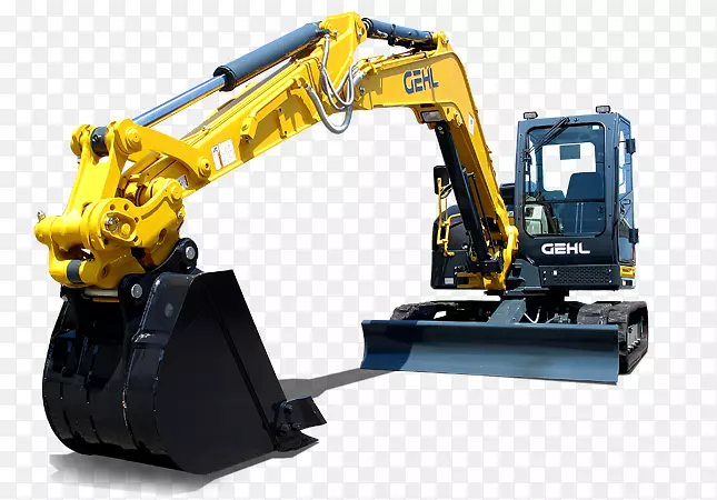 小型挖掘机Gehl公司建筑工程装载机-挖掘机