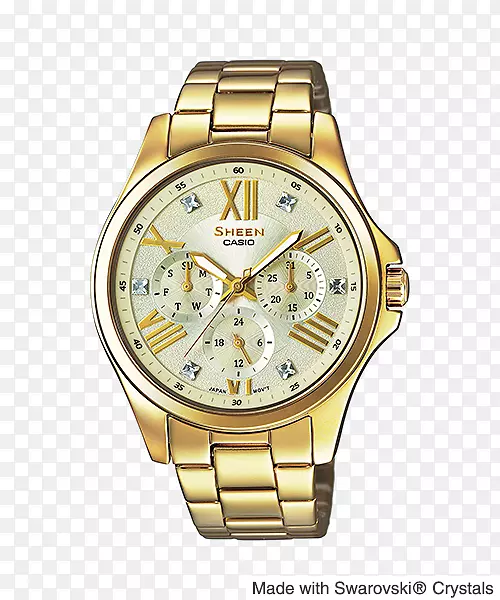 卡西欧男表钟表时尚-手表零件