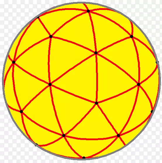 五角十二面体球面多面体球圆