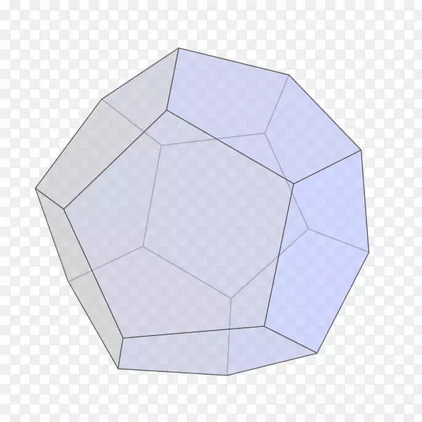 十二面体正多面体形状五边形