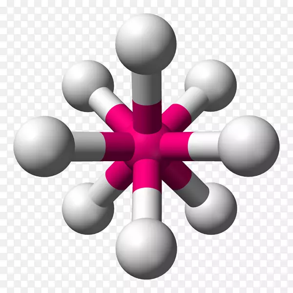 VSEPR理论平方反棱镜分子几何刘易斯对