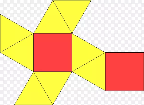 方形反棱镜三角棱镜几何.三角形