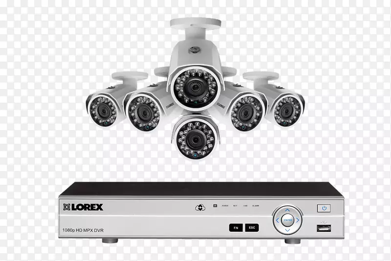 无线安全摄像机闭路电视lorex技术公司监视数字录像机.照相机