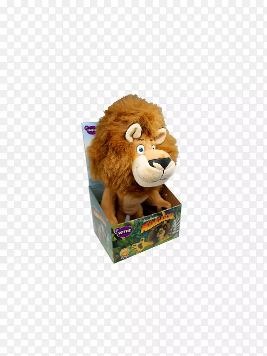 毛绒动物和可爱玩具狮子-马达加斯加格洛丽亚