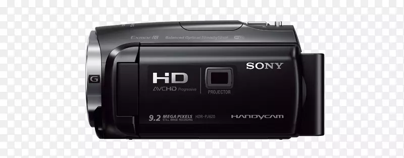 照相机镜头摄像机1080 p索尼手凸轮hdr-pj 670-照相机镜头