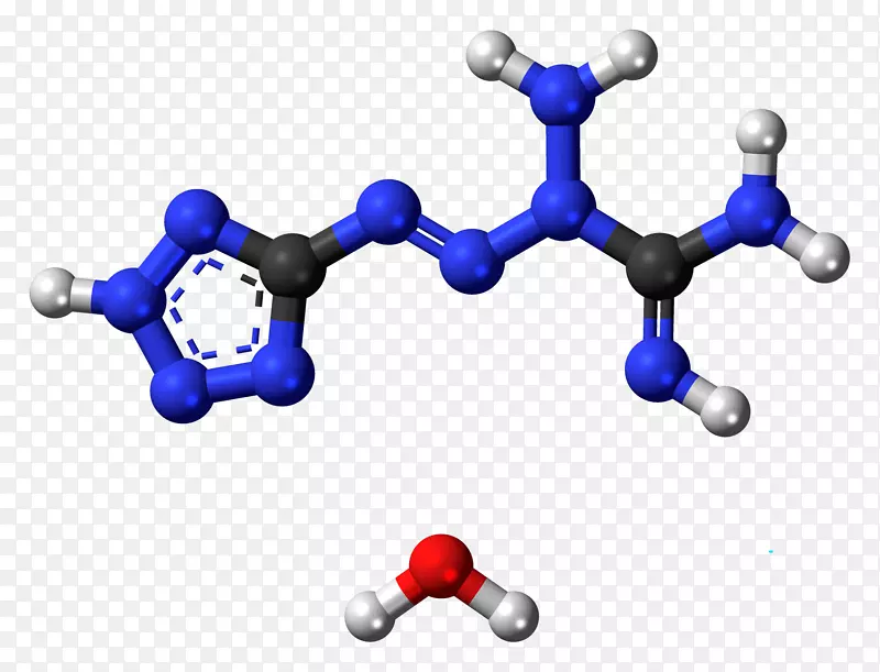 球棒模型椭圆烯分子多环芳烃化合物