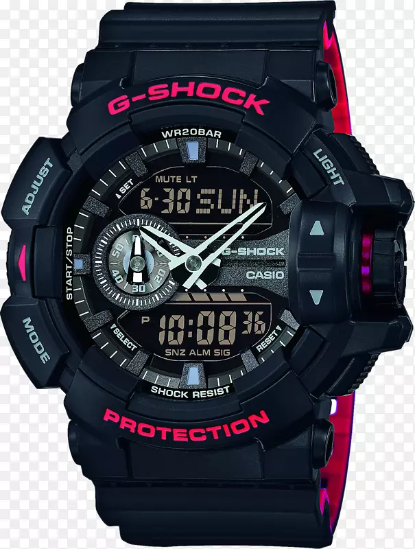 G-冲击ga-400小时防冲击手表卡西欧手表