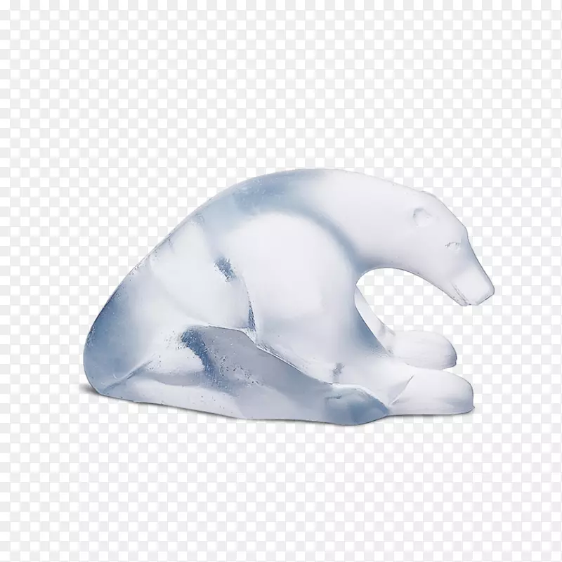 北极熊雕塑艺术小熊