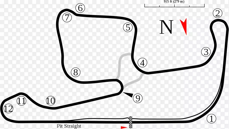 悉尼汽车运动公园A1大奖赛跑道1995年澳大利亚摩托车大奖赛巴巴加洛赛道