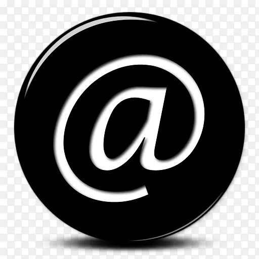 电子邮件地址签署互联网符号-电子邮件
